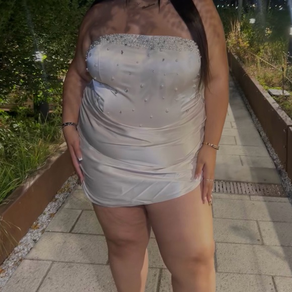 Fashion Nova Dresses & Skirts - Fashion Nova White Mini Dress